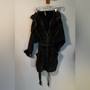 FP Movement by Free People Black Midi Dress